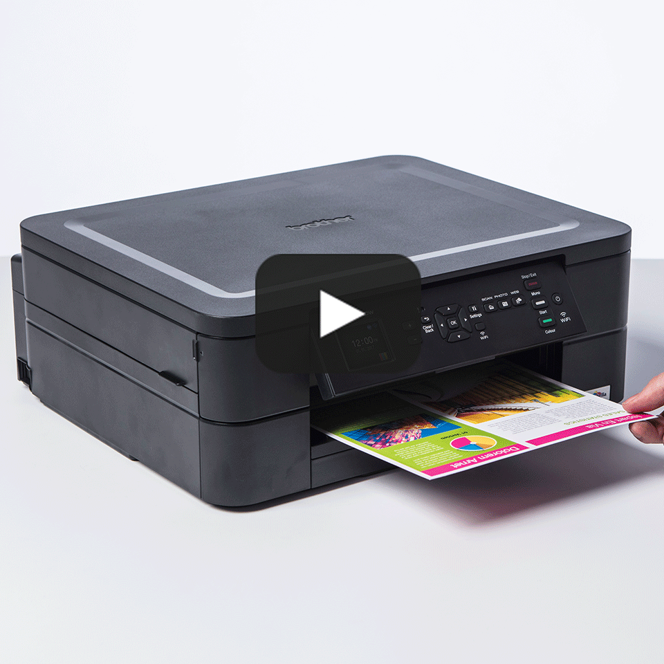 Wireless 3-in-1 Colour Inkjet Printer DCP-J572DW 9